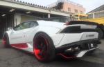 Lamborghini Huracan in White by Liberty Walk 2016 года